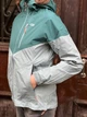 Жіноча мембранна куртка Outdoor Research Foray 1 Gore-tex трекінгова для походів Розмір L Зелений з сірим - изображение 3