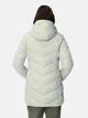 Куртка демісезонна подовжена з капюшоном жіноча Camel Active Jacket 320560-6F28-35 42 Сіра (4063366128432) - зображення 2