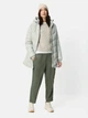 Куртка демісезонна подовжена з капюшоном жіноча Camel Active Jacket 320560-6F28-35 42 Сіра (4063366128432) - зображення 3