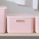 Ящик для хранения MBM HOME FH-13 XL LIGHT PINK пластиковый светло-розовый - изображение 3