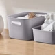 Ящик для хранения MBM HOME FH-11 S GRAY пластиковый серый - изображение 5