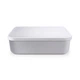 Ящик для хранения с крышкой MBM HOME FH-10/FH-15 GRAY пластиковый серый - изображение 5