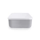 Ящик для хранения с крышкой MBM HOME FH-10/FH-15 GRAY пластиковый серый - изображение 6