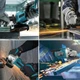Акумуляторна кутова шліфмашина – болгарка DUC66 з двома акумуляторами 24V 8500 об/хв в кейсі - изображение 2