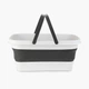 Ведро складное MBM HOME BIN-19 16L WHITE/GRAY бело-серое - изображение 10