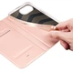 Чехол-книжка Dux Ducis с карманом для iPhone 16e Rose Gold - изображение 4