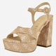 Женские босоножки Guess 38202340 37 Бежевые (1159850767) - изображение 3