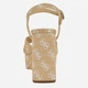 Женские босоножки Guess 38202340 37 Бежевые (1159850767) - изображение 4