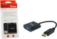 Адаптер Equip DisplayPort Male to VGA Female 0.15 м Black (133435) - зображення 5