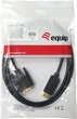 Kabel Equip DisplayPort Male to DVI Male 2 m Black (119336) - obraz 4