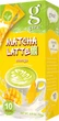 Упаковка напитка G’tea на основе зеленого чая Matcha Latte Mango 10 шт х 9 г (5060846021688) - изображение 1