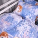 Комплект постільної білизни Mirson Полуторний 143х210 см Kids Time 17-0893 Frozen Elsa & Anna Бязь (2200012391594) - зображення 4