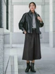 Куртка из экокожи UNIQLO на молнии 1159851802 (Черный M) - изображение 11