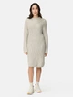 Платье вязаное миди осеннее женское Camel Active Knitwear 391745-6K45-04 XS Серое (4063366177683) - изображение 1