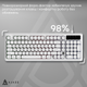 Клавиатура проводная Ajazz AF98 USB White (AF98-W) - изображение 8