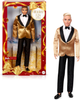 Колекційна лялька Барбі Кен Блондін Святковий Barbie The Movie Ken JGK55 - зображення 2