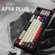 Клавиатура беспроводная Ajazz AF98 Plus Wireless/Bluetooth/USB Black-White-Red (AF98-PLUS-BSR) - изображение 6