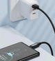 USB кабель 200cм для швидкої зарядки USB-A - Type-C 100W 6А Toocki ES-UD36 - зображення 4