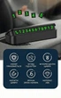 Паркувальна карта автовізитка Car Temporary Parking Card Black - изображение 2
