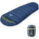 Спальник с капюшоном Naturehike MJ600 CNK2300SD014, темно-голубой - изображение 1