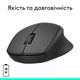 Миша Logitech M330 Silent Plus Wireless Black (910-004909) - изображение 2