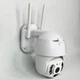 Камера видеонаблюдения от WIFI Smart Camera, внешняя беспроводная камера с управлением из приложения ICsee, уличная поворотная IP-камера со звуком, датчиком движения, ночным видением для дома, дачи, офиса, магазина Белая SCWY-2-White - изображение 11