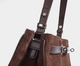 Жіноча сумка Kelly Bag із натуральної шкіри, Brown - изображение 9
