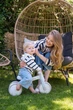 Дитячий біговел MoMi TEDI Beige біговел від 1 року легкий беговел для розвитку координації та балансу велобіг універсальний зручне сидіння для прогулянок велобіг дитячий для раннього фізичного розвитку від 12 місяців - зображення 9