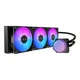Водяное охлаждение Cooler Master 360 Elite BLACK AIO Liquid Cooler (ELW-D36M-A21DA-R1) - изображение 1
