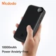 Павербанк Mcdodo FreeGo 10000 mAh 30W із вбудованим висувним USB-C кабелем та LED-дисплеєм MC-3870 - зображення 4