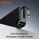 Павербанк Mcdodo FreeGo 10000 mAh 30W із вбудованим висувним USB-C кабелем та LED-дисплеєм MC-3870 - зображення 5