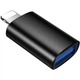 Переходник Borofone BV26 Lightning Male to USB Female USB2.0 Black - изображение 2
