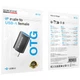 Переходник Borofone BV26 Lightning Male to USB Female USB2.0 Black - изображение 6