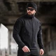 Куртка Yinren Hunter FZ Gen II SoftShell утеплена Флісом L чорна - изображение 4