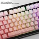 Кейкапи для механічної клавіатури White-pink countur gradient, Cherry Profile - изображение 4
