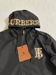 Чоловіча вітровка Burberry Black Весняна куртка Burberry барбері чорна 2XL - изображение 2