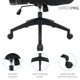 Крісло офісне OfficePro Harmony OC310-B-B-B - зображення 15