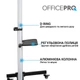Підлогова підставка для телевізора OfficePro TVS455 - зображення 11