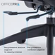 Крісло офісне OfficePro Skyline OC680B Black - зображення 14