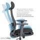Крісло офісне OfficePro Wave OC670-B-B-B - изображение 15