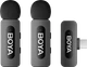 Бездротовий петличний мікрофон BOYA BY-V30 Type-C Black - изображение 3