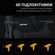 Крісло ігрове Anda Seat Kaiser 2 Pro Grey Fabric Size XL - зображення 14