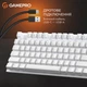 Дротова механічна клавіатура GamePro Genesis Joker (MK124W) 87% Red switches - зображення 9