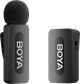 Бездротовий петличний мікрофон BOYA BY-V35 TRS for camera Black - изображение 3