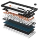 Бездротова механічна клавіатура GamePro Asgard Valhalla (MK160B Pro) 75% QLAB orange switches - зображення 2