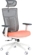 Крісло офісне OfficePro Balance OC550-W-DG-OR - зображення 6