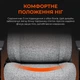 Крісло ігрове Anda Seat Novis L Fabric Dark Gray Size L - зображення 12