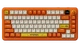 Бездротова механічна клавіатура Ajazz AK820 MAX Avocado Switch Orange-White Theme-RGB--With Screen - зображення 1