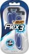 Станки для бритья Bic Flex 3 Comfort одноразовые без сменных картриджей 3 шт. - изображение 1