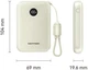 Внешний аккумулятор (Power Bank) Vention 10000mAh 22.5W Beige (FKAN0-C) - изображение 2